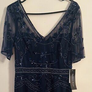 Blue Sequin Dress